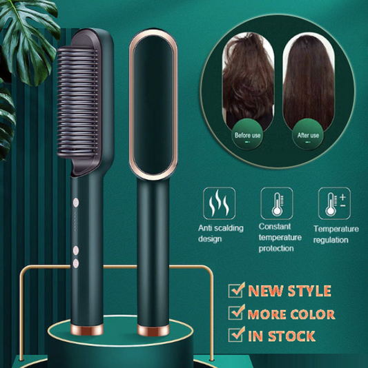 SilkBrush™ – Elimina el frizz rebelde y alisa en segundos.