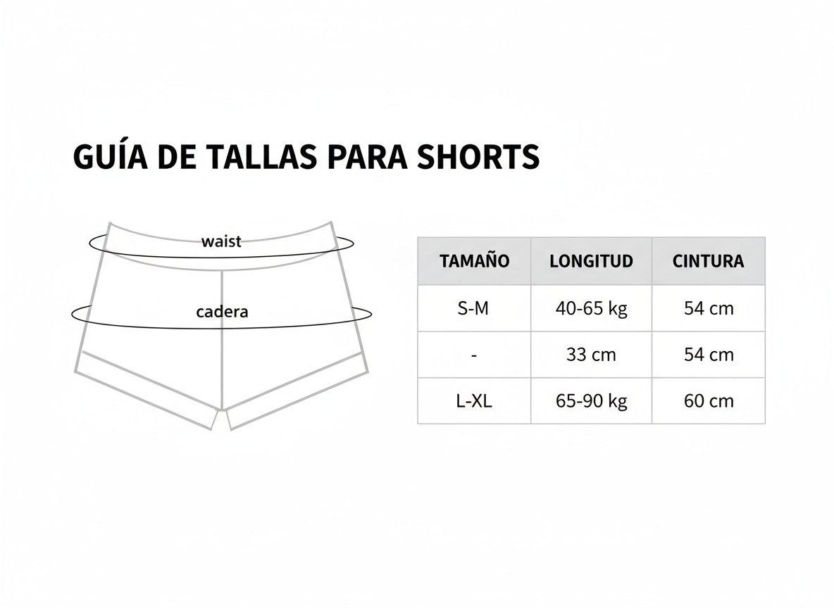 Shorts Fitness Mujer Push Up