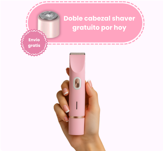 SilkyGlow﻿: depiladora femenina 2 en 1