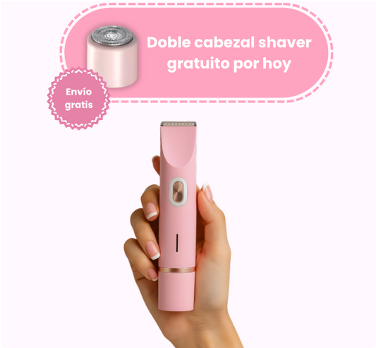SilkyGlow﻿: depiladora femenina 2 en 1