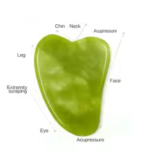 Gua Sha Set De Rodillo De Jade