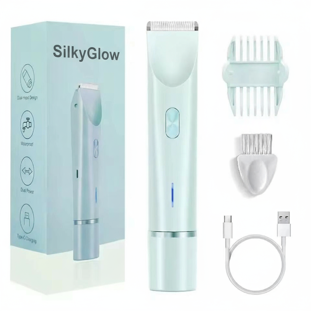 SilkyGlow﻿: depiladora femenina 2 en 1