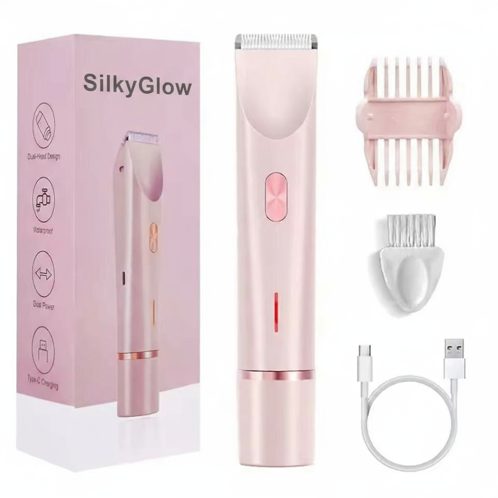 SilkyGlow﻿: depiladora femenina 2 en 1